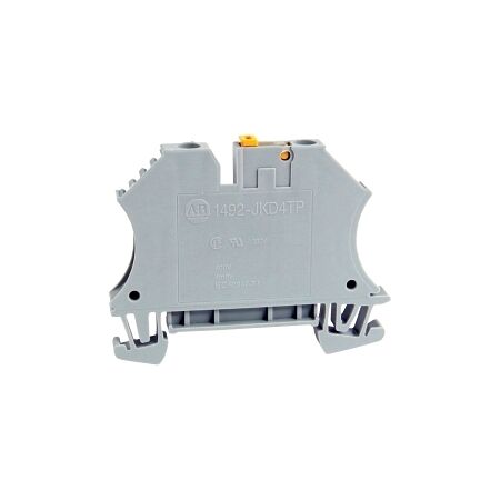 Allen-Bradley 1492-J Screw Connection Disconnect Terminal 4mm 2 CON ENT Knife LVR and Test SC GRY