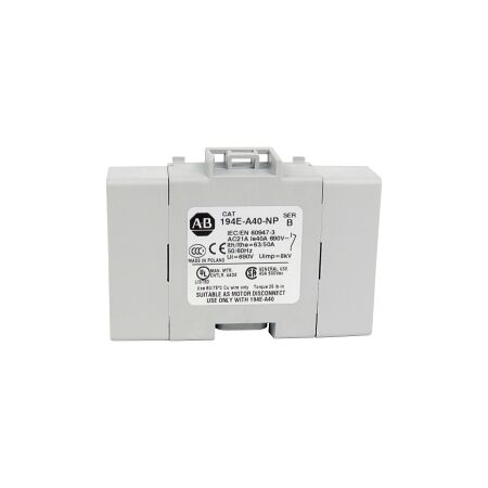Allen-Bradley 194E Fourth Pole for 194EA Base/DIN Rail mount 40A