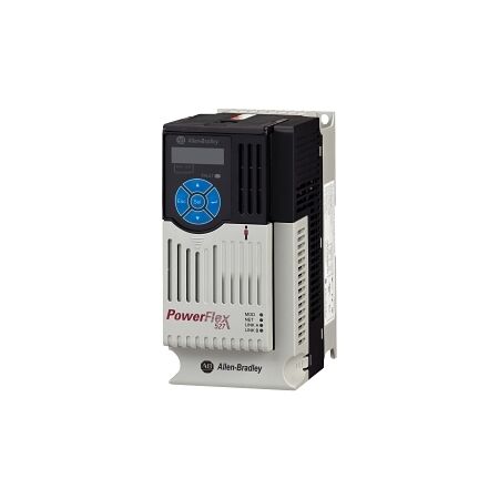 Allen-Bradley PowerFlex 527 VSD 240V IP20 2.5A 0.4kW ND and HD Frame A No EMC