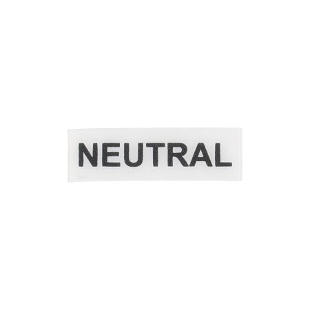 NHP Concept Panelboard Accessory Label Neutral