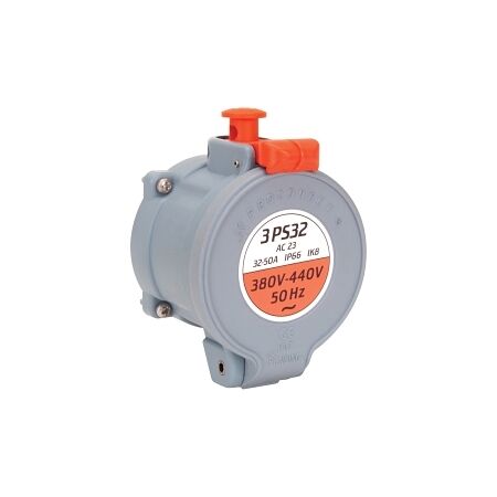 PROCONECT 3PS32 Socket Outlet, 1P+N+E, 50A (AC23 32A) 250V AC