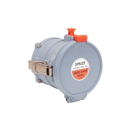 PROCONECT 3PS125 Socket Outlet, 3P+N+E, 150A (AC23 100A) 440V AC