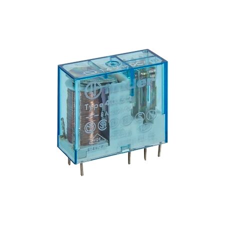 Finder 40 Series Miniature Printed Circuit Board Relay 8A 2 Changeover 14V DC Coil