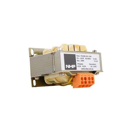 NHP Control Transformer 415V AC to 240V AC 100VA