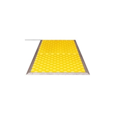 Allen-Bradley 440F Safedge Safety Mat 750 x 1000mm 2 x 4.5m Cable Exit out B corners No Trim Yellow