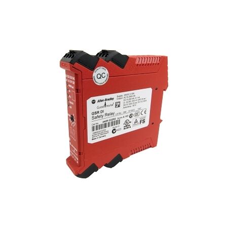 AB 440R GSR DI Safety Relay Dual Input 24VDC 1NC/2NC/OSSD-IN 2NO-SFTY-OUT 1SS-AUX