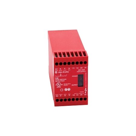 AB 440R MSR Safety Relay CU2 Stop Motion Control Unit 24V AC DC