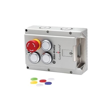 AB 442G MAB Lock Module Access Box Power to Unlock 3xPB ESTOP M20