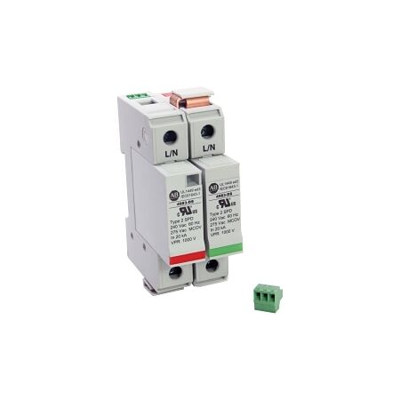 Allen-Bradley 4983DC Surge Suppressor DIN Rail Mount Heavy Duty UL1449 240V AC 40kA 4Pole