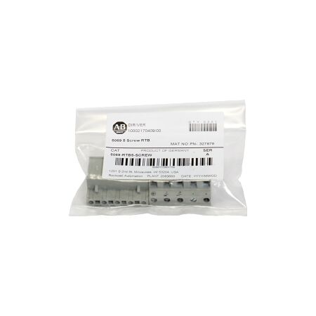 Allen-Bradley Compact 5000 I/O Power Terminal 5Pin Screw Type Qty 1