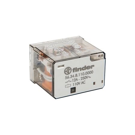 Finder 56 Series Miniature Power Relay 12A 4CO 110V AC Coil