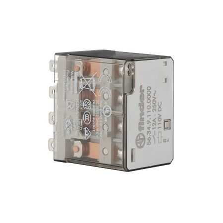 Finder 56 Series Miniature Power Relay 12A 4CO 110V DC Coil