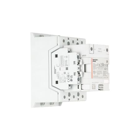 S+S CA9 Contactor 75kW 3Pole 100 to 250VAC and VDC Elec Coil 1NO 1NC Contact Auxiliary