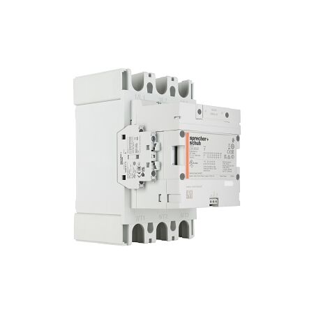 S+S CA9 Contactor 160kW 3Pole 100 to 250VAC and VDC Electronic Coil 1NO 1NC Contact Auxiliary