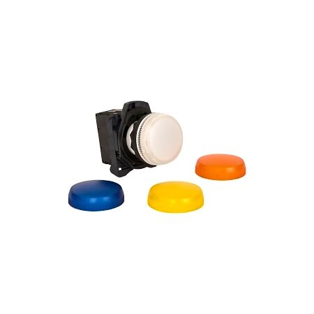 Sprecher and Schuh D7 Pilot Light 22.5mm Hangsell Pack LED Module 24 to 120V AC DC Multi Colour Lens