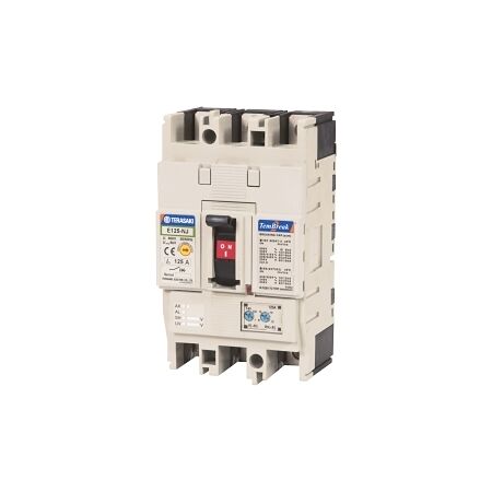 Terasaki TemBreak 2 MCCB 125 Frame 25kA 3P 125A Thermal Magnetic