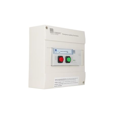 NHP Concept Panelboard Accessory Emergency Lighting Test Unit Pushbutton Enclosed Type