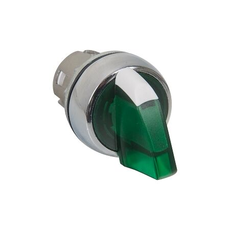 Allen-Bradley 800F Selector Switch 22.5mm Head Only Metal 2 Position Maint Green Illuminated