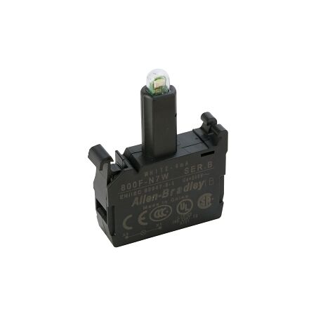 Allen-Bradley 800F Integrated LED Module Latch Mount 240V AC White