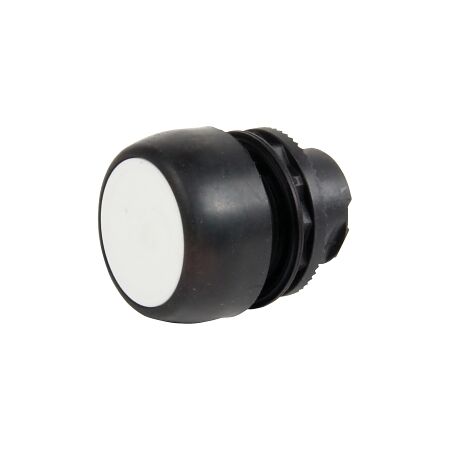 Allen-Bradley 800F Pushbutton 1 Speed White Horizontal Vertical Blank