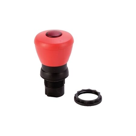 Allen-Bradley 800F E Stop 22.5mm Head Only Plastic Mushroom Head 40mm Push Pull Red Illuminated