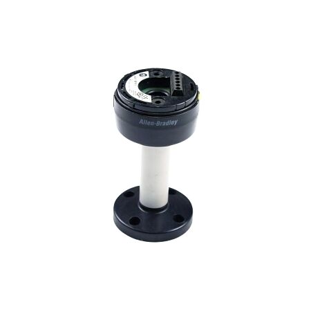 Allen-Bradley 855E Control Tower Stack Light 50mm 10cm Pole Mounting Base with Cap Black