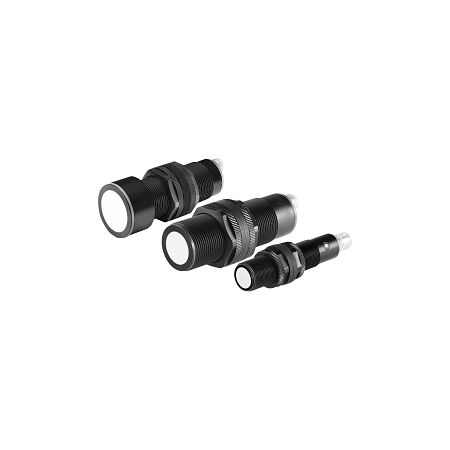 AB 873 Ultrasonic Proximity Sensor Plastic 30mm 250-350mm 2 x 4-20mA Micro QD