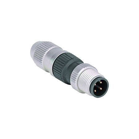 AB 889D Cordset IDC Connector 4 Pin 22 to 26AWG DC M12 Micro Male Right Angle Unshielded