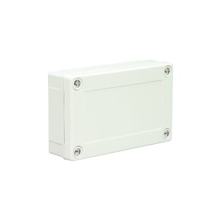 Fibox MNX Terminal Box ABS IP66 and IP67 Low Base H80 x W130 x 75mm Grey