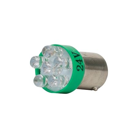 Austrol N100 Lamp BA15D LED 24V AC DC Green