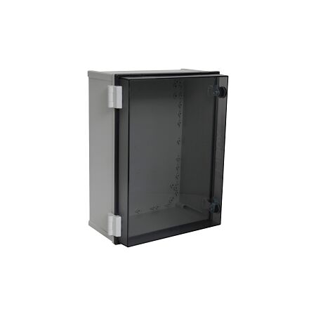 Fibox CAB Enclosure Wall Mount PC IP65 W300 x H400 x D180mm with Lock Clear