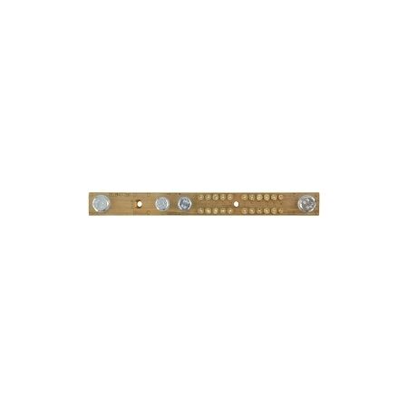 NHP Concept Panelboard Accessory Earth Neutral Bar 400A 12 Way 2 Screws Even 2 to 24