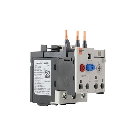 S+S CEP71 Overload Electronic Basic 0.1 to 0.5A for CA7 9 and 23A