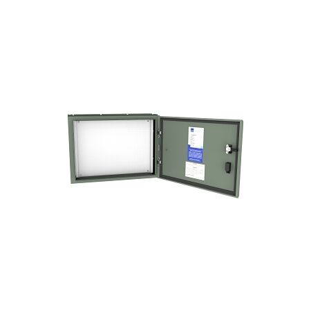 NHP Concept Premier Panelboard Accessory Module 432mm IP66 with Blank Escutcheon Grey