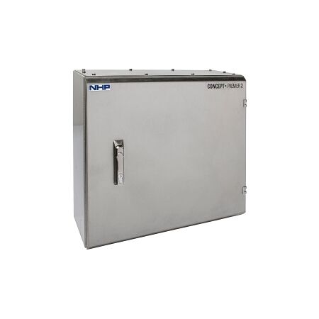 NHP Concept Premier Panelboard Accessory Module 648mm IP66 without Escutcheon Stainless Steel