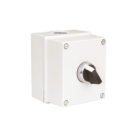Sprecher and Schuh D7 Enclosed Selector Switch Station Plastic Non ill 2 POS Operator Maint 1NO IP66