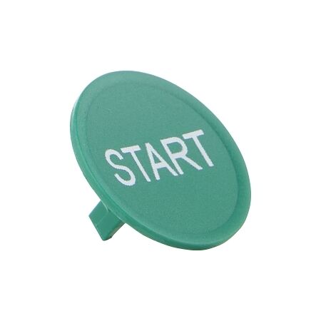 Sprecher and Schuh D7 Colour Cap for Flush and Guarded Non illuminated Pushbutton 22.5mm Green Start