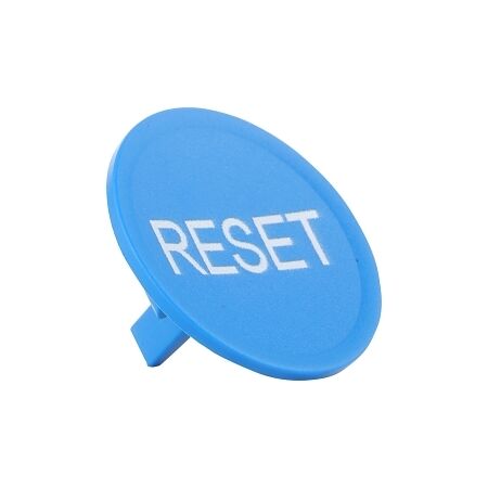 Sprecher and Schuh D7 Colour Cap for Flush and Guarded Non illuminated Pushbutton 22.5mm Blue Reset