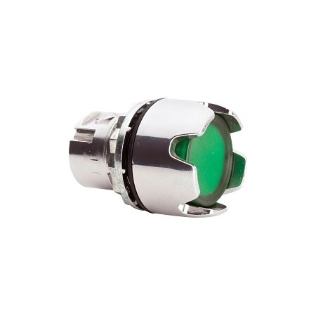 Sprecher and Schuh D7 PushButton 22.5 mm Metal Momentary Illuminated Guarded Head Green
