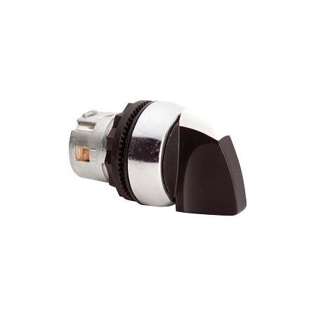 Sprecher and Schuh D7 Selector Switch 22.5mm Complete Metal STD BLK KNB 2 POS Maint Switch MP 1NO