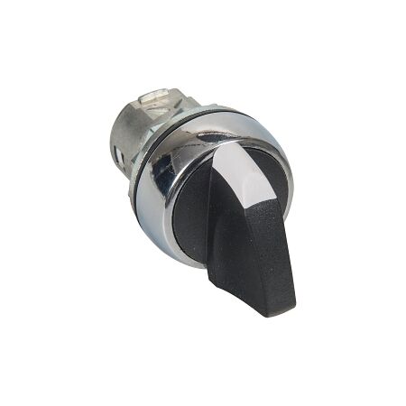 Sprecher and Schuh D7 Selector Switch 22.5mm Head Only Metal STD BLK Knob 3 POS Maintained Switching