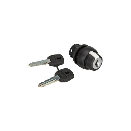 Sprecher and Schuh D7 Key Selector Switch 22.5 mm 2 Position Plastic Maint Key Rtn Left Code 3801