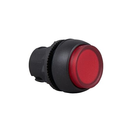 Sprecher and Schuh D7 PushButton 22.5 mm Plastic Momentary Illuminated Extended Head Red