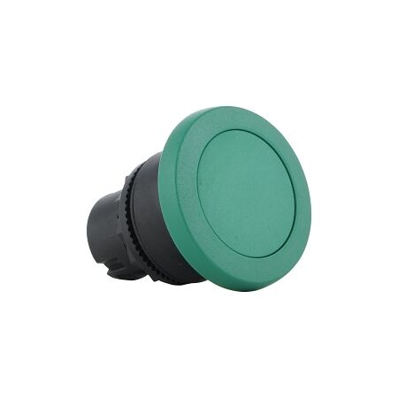 Sprecher and Schuh D7 PushButton 22.5mm Momentary Mushroom Plastic Head 40 mm Green