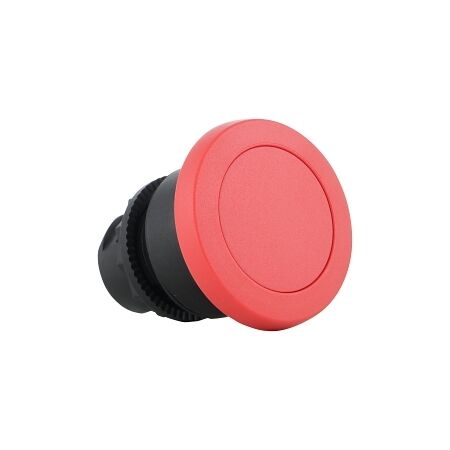 Sprecher and Schuh D7 PushButton 22.5mm Momentary Mushroom Plastic Head 40 mm Red