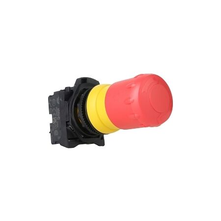Sprecher and Schuh D7 E Stop 22.5mm Complete Plastic 2 POS 30mm Operator MOM Twist to Release RD 1NC