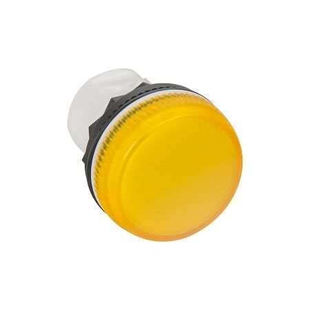 Sprecher and Schuh D7 Pilot Light 22.5 mm Head Only Round Plastic Yellow Lens