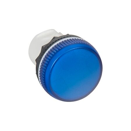 Sprecher and Schuh D7 Pilot Light 22.5 mm Head Only Round Plastic Blue Lens