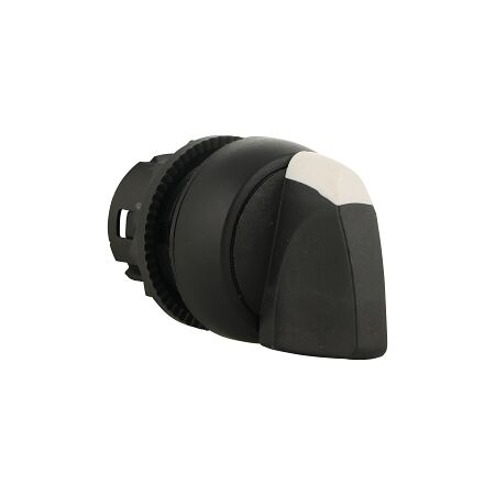 Sprecher and Schuh D7 Selector Switch 22.5mm Head Only Plastic STD BLK Knob 3 POS SR from Left Right