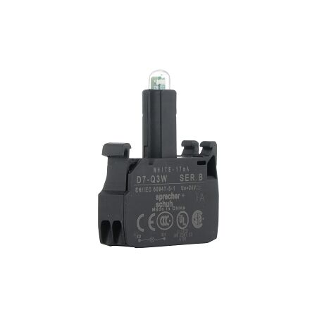 Sprecher and Schuh D7 LED Module Spring Clamp Screwless LED White 24V AC/DC Latch Mounting